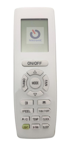 Control Generico Par Aire Acondicionado Split Noblex Philco 