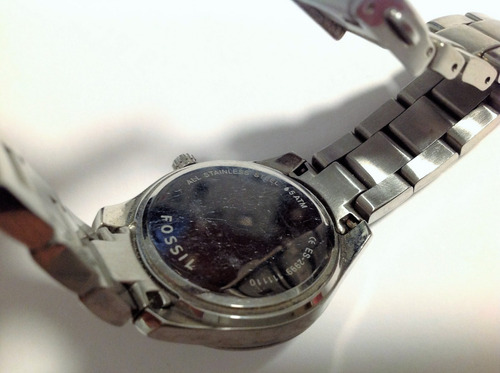 Reloj Fossil Genuino Pulsera Stella Mini Tone Silver Es-2999 (Usado)