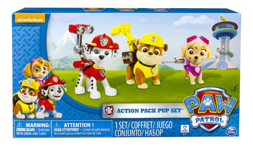 Cachorros Paquete De Medidas 3pk Figura Conjunto Marisc...