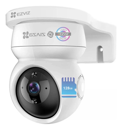 Kit Camara De Seguridad Wifi Ezviz + Soporte + Memoria 128g