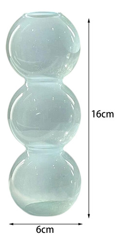 Vaso De Bolha De Vidro Vaso De Vidro Para Lago Azul