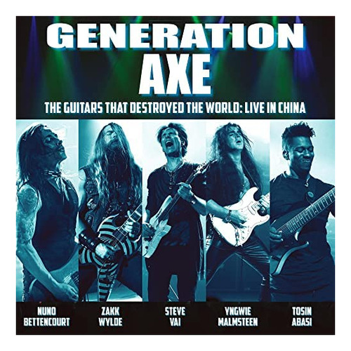 Cd: Generation Axe: Guitarras Que Destruyeron Ese Mundo