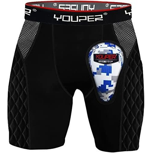 Youper Youth Elite Acolchado Sliding Shorts W / Soft Mtxgo