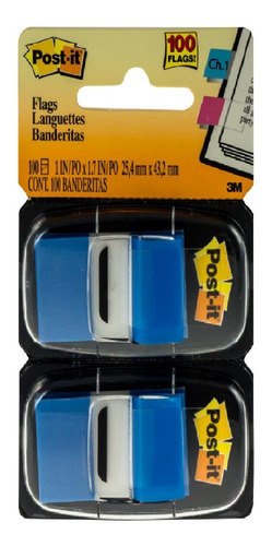 Banderitas Post It 2.54x43.2mm Blister X100 Varios Colores