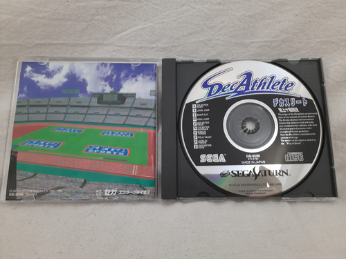 Decathlete - Sega Saturn - Ntsc/j - Original (Usado)