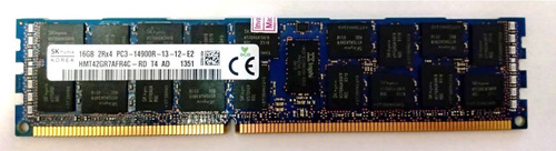 Memoria Server (16gb) Pc3-14900r (nueva) 2rx4