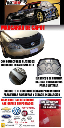 Mascara De Capot Renault Symbol En Ecocuero