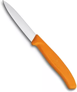 Cuchillo De Corte Victorinox, 3.25 In, Naranja