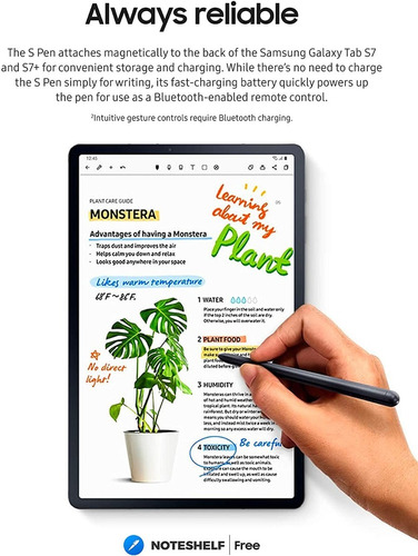 Imagen 7 de 7 de Repuesto Lápiz S-pen Stylus Samsung Galaxy Tab S7 Y S7 Plus