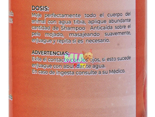 Imagen 4 de 6 de Shampoo De Jitomate Anticaida De Pelo Para Perros 250ml Urus
