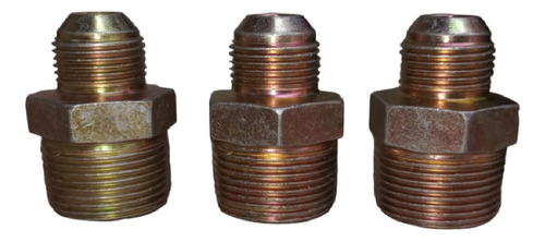 Conector Npt 3/4 - 1/2 Flear Conexion Compresor De Aire