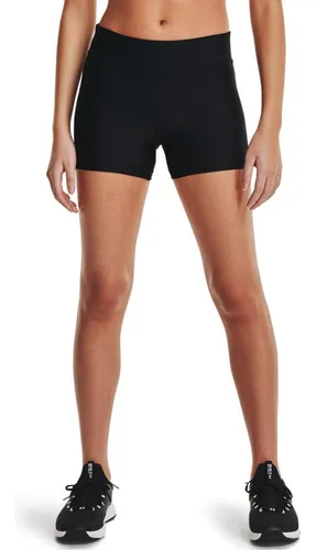 Short Under Armour Hg Rise Mujer-negro