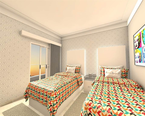 Imagem 4 de 13 de Apartamento, 2 Dorms Com 63 M² - Aviação - Praia Grande - Ref.: Bdexp358 - Bdexp358