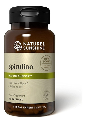 Natures Sunshine Espirulina 100caps