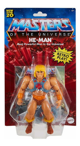 Masters Of The Universe Origins Figura He-man Cabeza Vintage