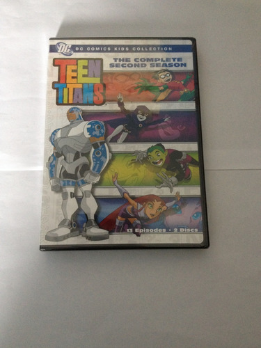 Imagen 5 de 7 de Teen Titans Temporadas 1 Y 2 En Dvd Totalmente Nuevas