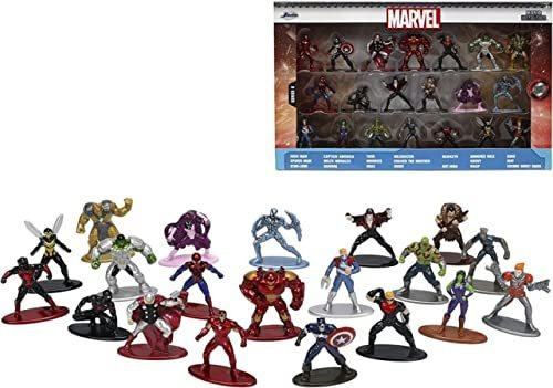 Muñeco, Figura De Acción Jada Toys Marvel 1.65  Die-cast Met