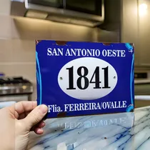 Comprar Carteles De Chapa Personalizados Direcciones Nombres Numeros