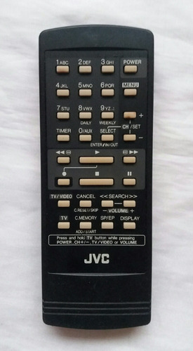 Control Remoto Jvc Televisor Vhs Original Oferta