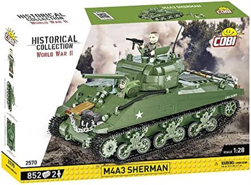 Cobi Colección Histórica Guerra Mundial M4a3 Sherman T