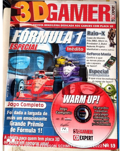 Revista 3d Gamer Fórmula 1 Especial