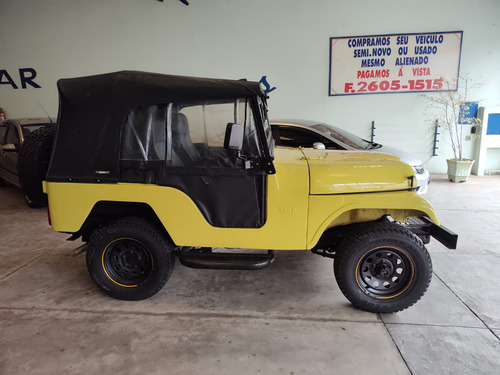 Jeep Ford 1974, Com Tudo Ok, Incluindo Direção Elétrica