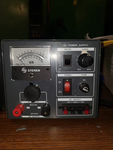 Fuente De Voltaje Regulable 20 Vdc 30 Amper, Steren Prl-25 (Usado)