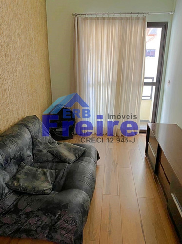 Imagem 3 de 14 de Apto 1 Dorm. 1 Vaga Mobiliado Jardim Do Mar/sbc 1074