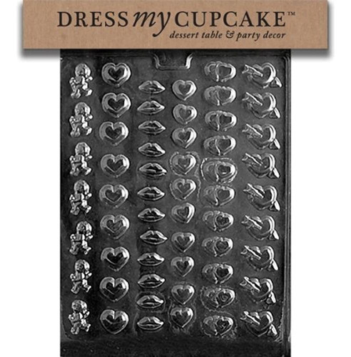 Vestir Mi Cupcake Dmcv068 Molde De Caramelo De Chocolate, Pe