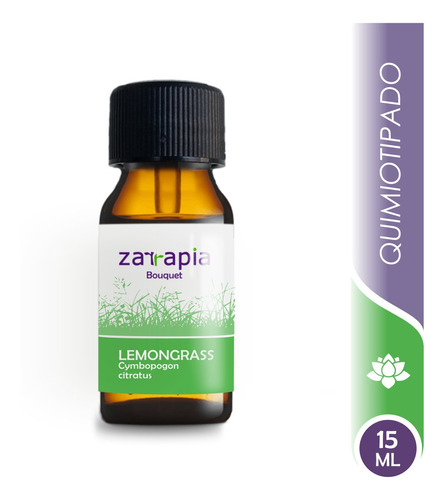 Aceite Esencial Quimiotipado Lemongrass 100% Puro Y Natural