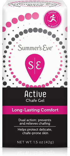 Summer&#39;s Eve Active Chafe Gel, Previene Y Alivia Las Ro.