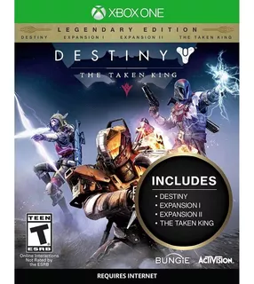 Destiny The Taken King Edicion Legendaria Juego Xbox One