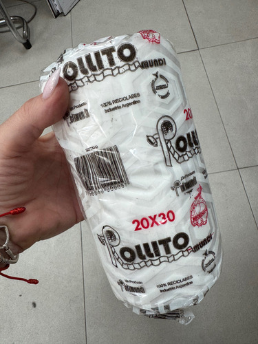 Bolsas En Rollo De Arranque Apto Para Freezer O Envasar Translúcido 30x40