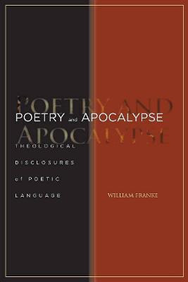 Libro Poetry And Apocalypse - William Franke