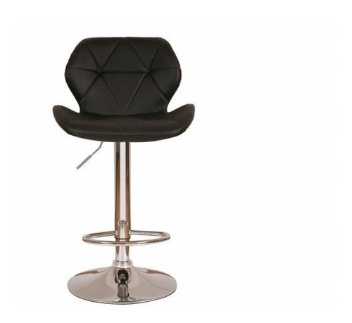 Banqueta Taburete Rombo Pie Regulable Cromado X 2 P