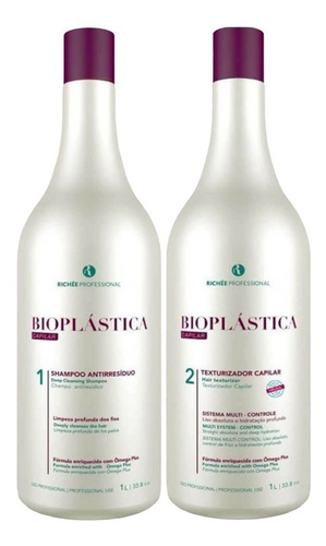 Kit Progressiva Richée Professional Bioplástica Duo- 2x1 Lt.