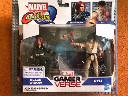Marvel Vs Capcom Black Widow Vs Ryu Gamer Verse