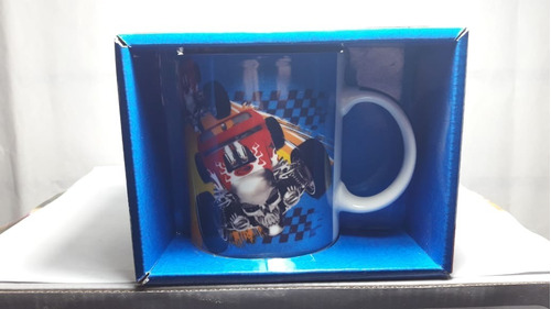 Taza Ceramica C/caja Hot Wheels Mod Varios Sobreruedasjuguet