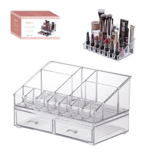 Kit Organizador De Cosméticos 22x12,5x12,5 Cm 1091 Paramount