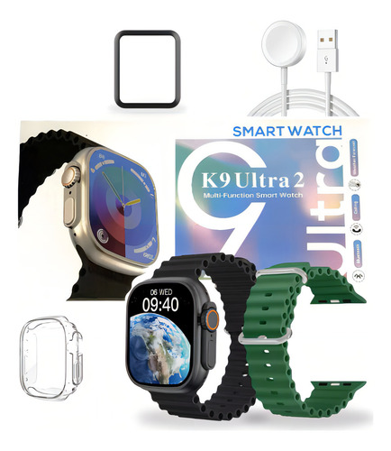Smartwatch K9 Ultra 2 Multi-function Silicone 49mm
