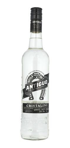 Tequila Antiguo Cristalino Con 4 Meses De Reposo 700 Ml