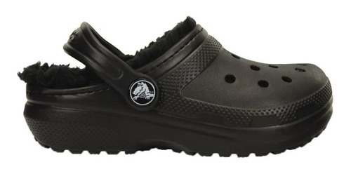 Crocs Crocband Classic Lined Clog Corderito Black Niños 2102