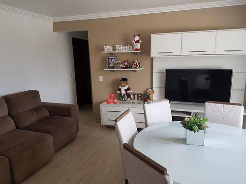 Excelente Apartamento Com 3 Dormitórios À Venda, 81 M² Por R$ 295.000 - Novo Mundo - Curitiba/pr - Ap6652