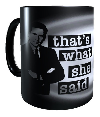 Tazon Taza Mágica Michael Scott, Eso Dijo Ella, The Office