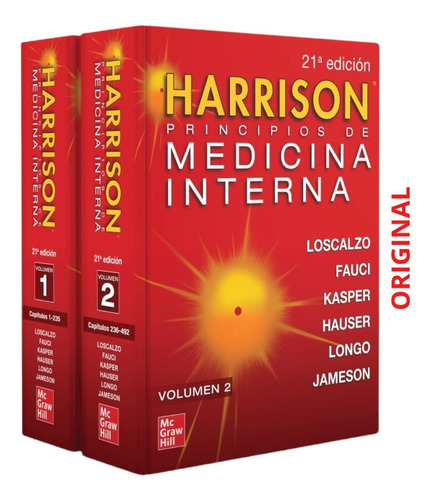 Harrison Principios De Medicina Interna 21 Ed. Volumen 1 Y 2