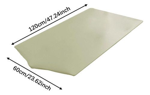 Mantel Rectangular De Cuero Sintético, 60 Cm X 120 Cm Verde