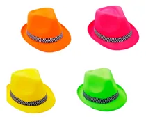 Comprar 48 Gorros Cotillon Sombreros Tanguero Fluo Jazz Funyi Fiesta