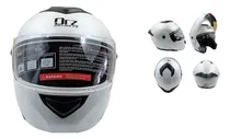 Comprar Casco Abatible Orz Doble Visor Mica Transparente   Dot