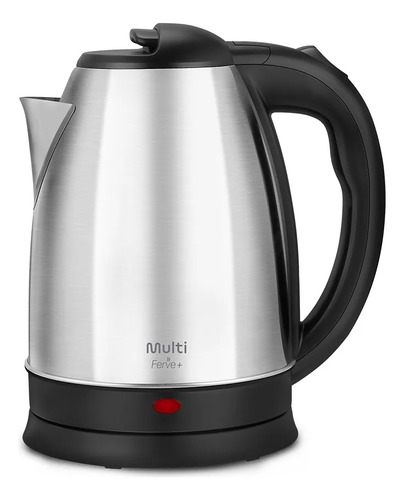 Chaleira Elétrica Inox 1,8l 1500w Prata Multi - Go401