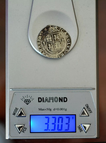 1 Un Real De Plata Carlos Y Juana (1548 - 1556)